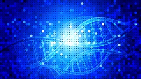DNA double helix background Stock Footage 95148229