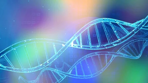 DNA double helix background Stock Footage 95148307