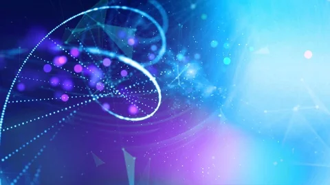 DNA double helix background Stock Footage 95497439