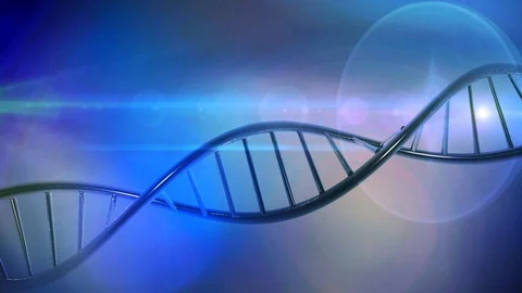 DNA double helix background Stock Footage 107656180