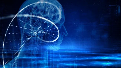 DNA double helix background Stock Footage 109591691