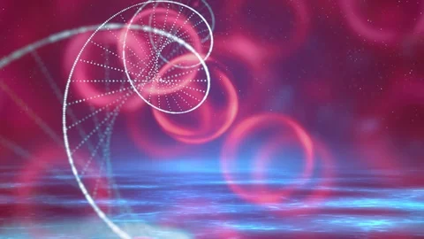 DNA double helix background Stock Footage 109591840