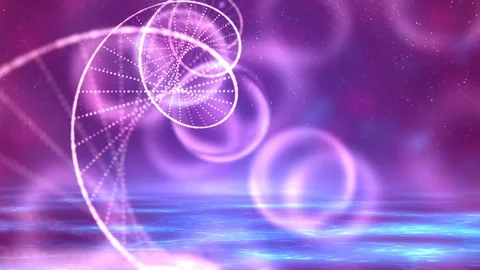 DNA double helix background Stock Footage 109591854