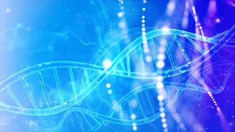 DNA double helix background Stock Footage 114708672