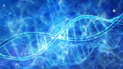 DNA double helix background Stock Footage 114708711