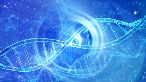 DNA double helix background Stock Footage 114708733