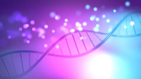 DNA double helix background Stock Footage 114798392