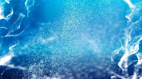 DNA double helix biotech background Stock Footage 105190823