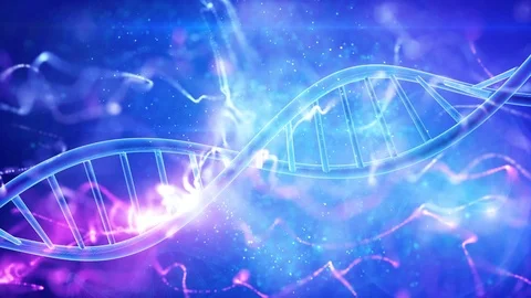 DNA double helix, evolution background Stock Footage 94118065