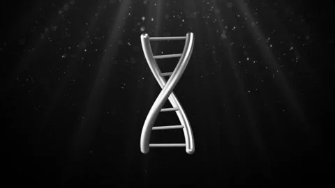DNA double helix Loop Stock Footage 307999263