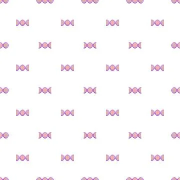 Dna double helix pattern background for genetics and biology Stock Illustration