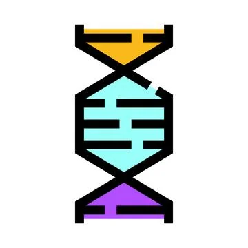 Dna double helix structure gene molecule concept 스톡 일러스트