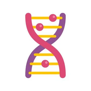 Dna double helix structure representing genetic science and biology 스톡 일러스트