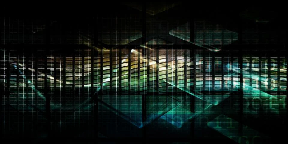 DNA Encoding and Genetic Code Illustrazione stock