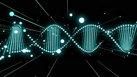 DNA Equalizer Stock Footage 88438313