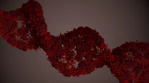 DNA Explosion Stock Footage 66393088