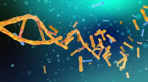 DNA Formation Video stock 57393931