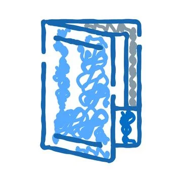 Dna genetic gene study scientific molecule Illustrazione stock