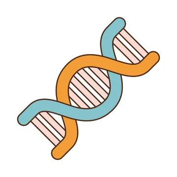 Dna genetic molecular Stock Illustration