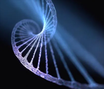 DNA Genetic Molecular Structure Stock Illustration