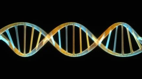 DNA Genetic Molecular Structure Stock Illustration