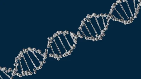 DNA Helix 3D 4K Stock Footage 277260922