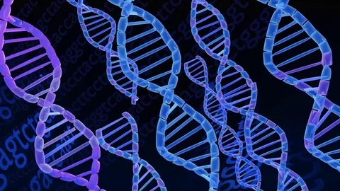 DNA Helix Background Animation Stock-Footage 82208792