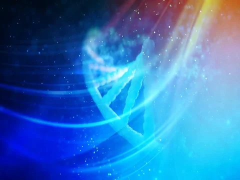 DNA helix, evolution research background Stock Footage 81247620