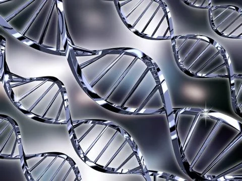 DNA helix Stock Illustration