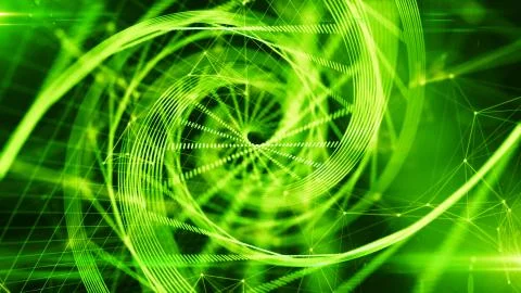 DNA helix molecule from stem cell chromosome bio tech genetic engineering  Stock Illustration