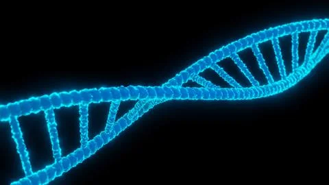 Dna helix sequence. Molecules structure dna code. Science concept. Illustrazione stock
