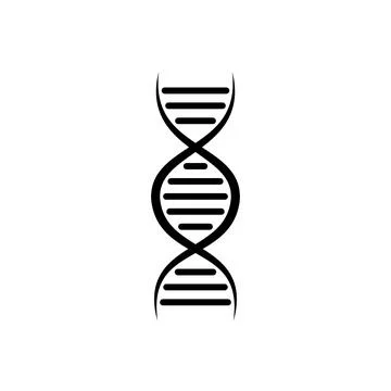 DNA Helix Structure, Genetics, Molecular Biology and Double Helix Stock Illustration