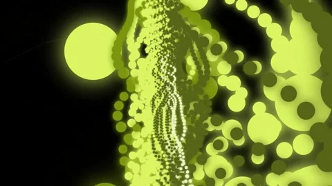 DNA Helix Structure in Green Light. 스톡 동영상 330281621