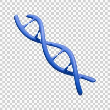 DNA Helix Structure transparent background イラスト素材