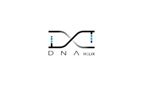DNA helix vector image Stock Illustration
