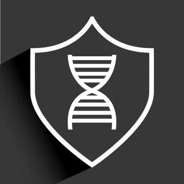 Dna icon design, vector illustration eps10 graphic イラスト素材