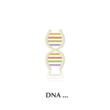 DNA icon Stock Illustration