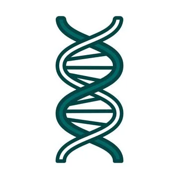 DNA Icon Illustrazione stock