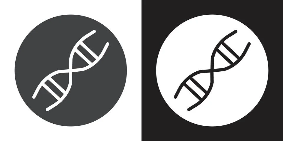 DNA icon 스톡 일러스트