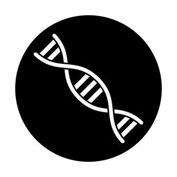 Dna icon vector 스톡 일러스트