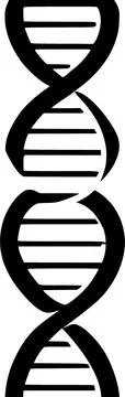Dna icon vector symbol design illustration Stock Illustration