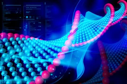 Dna Illustrazione stock