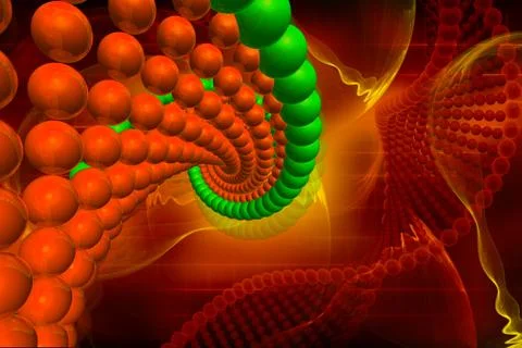 Dna. Stock Illustration
