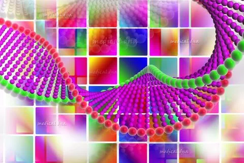 Dna. Stock Illustration