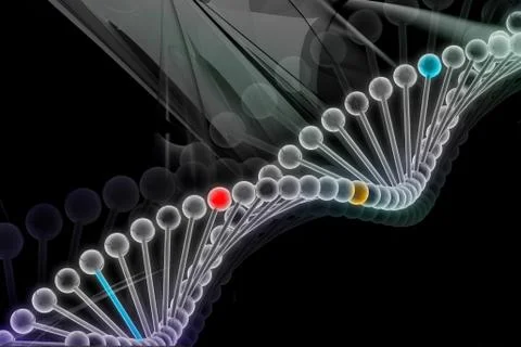 Dna. Stock Illustration