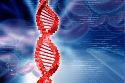 DNA Stock Illustration