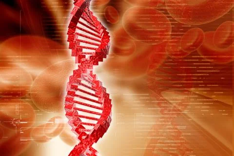 DNA Stock Illustration
