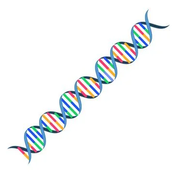 DNA Illustration Stock Illustration