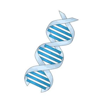 DNA illustration Illustrazione stock