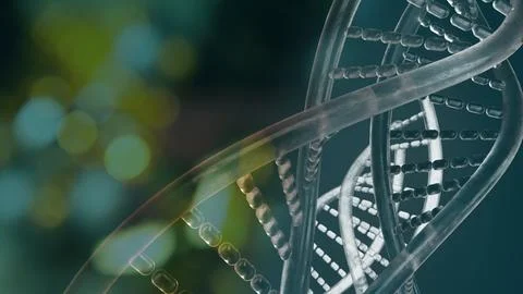 DNA image for sci or medical content 3d rendering.. Stock Photos